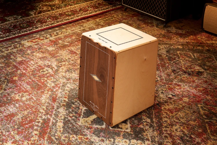 MEINL Percussion Artisan Edition Serie String Cajon Cantina Line - Walnut 4_11zon.webp
