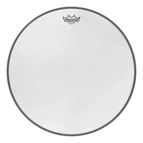REMO Powerstroke 3 White Suede Bass 18"