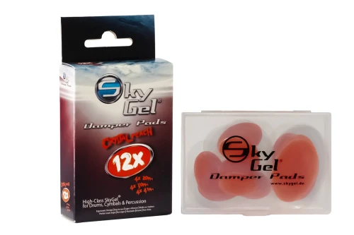 SKYGEL Damper Gel Pads 12 pcs (Crystal Peach)