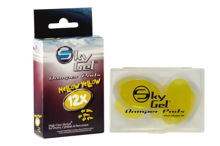 SKYGEL Damper Gel Pads 12 pcs (Mellow Yellow)