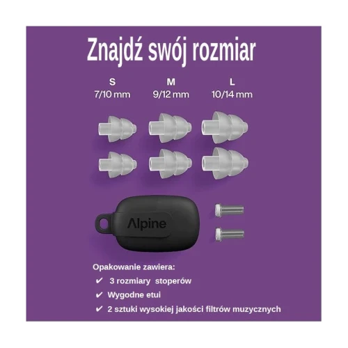 Alpine PartyPlug PRO Transparent Multisize 4.webp