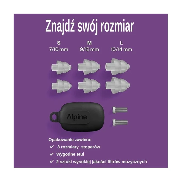 Alpine PartyPlug PRO Transparent Multisize 4.webp